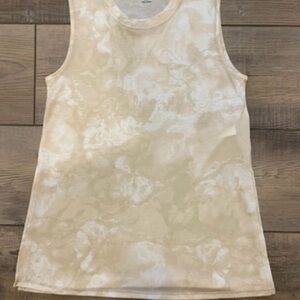 Old Navy Cream Tie-Dye Tank Top for Kids